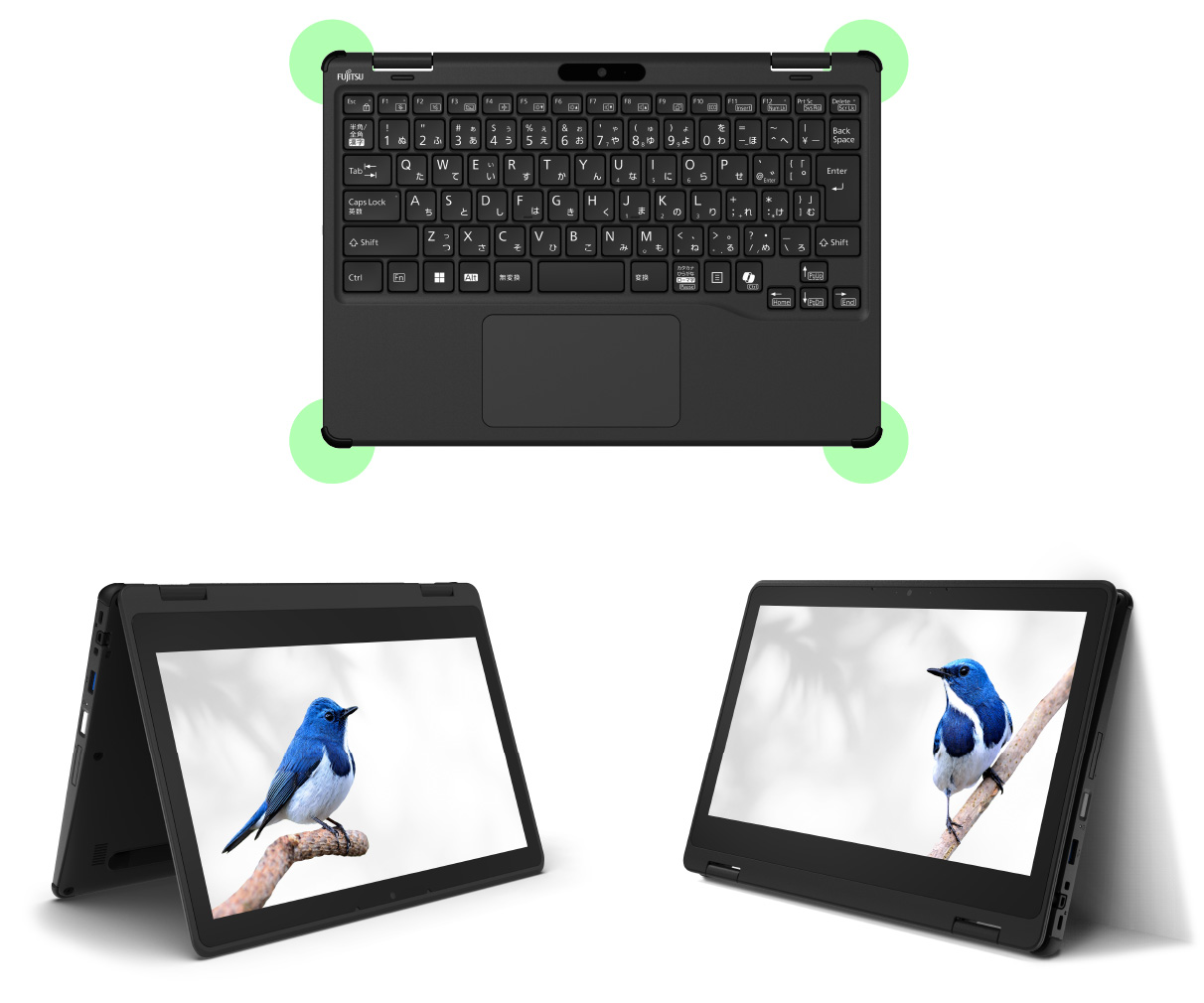 11.6型ワイド ノートパソコン（PC） LIFEBOOK QHシリーズ（WQ1/K1