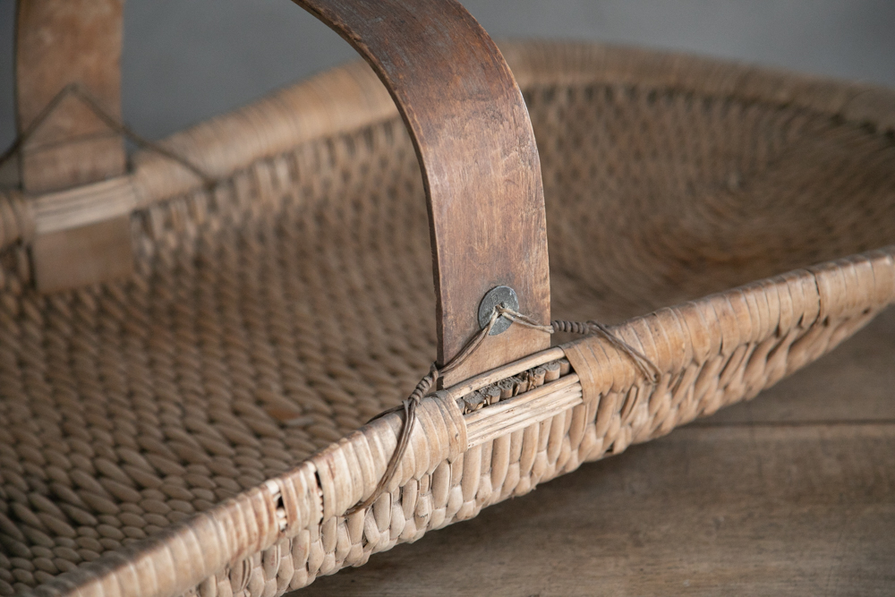 アンティーク バスケット – フランス、ヨーロッパのアンティーク