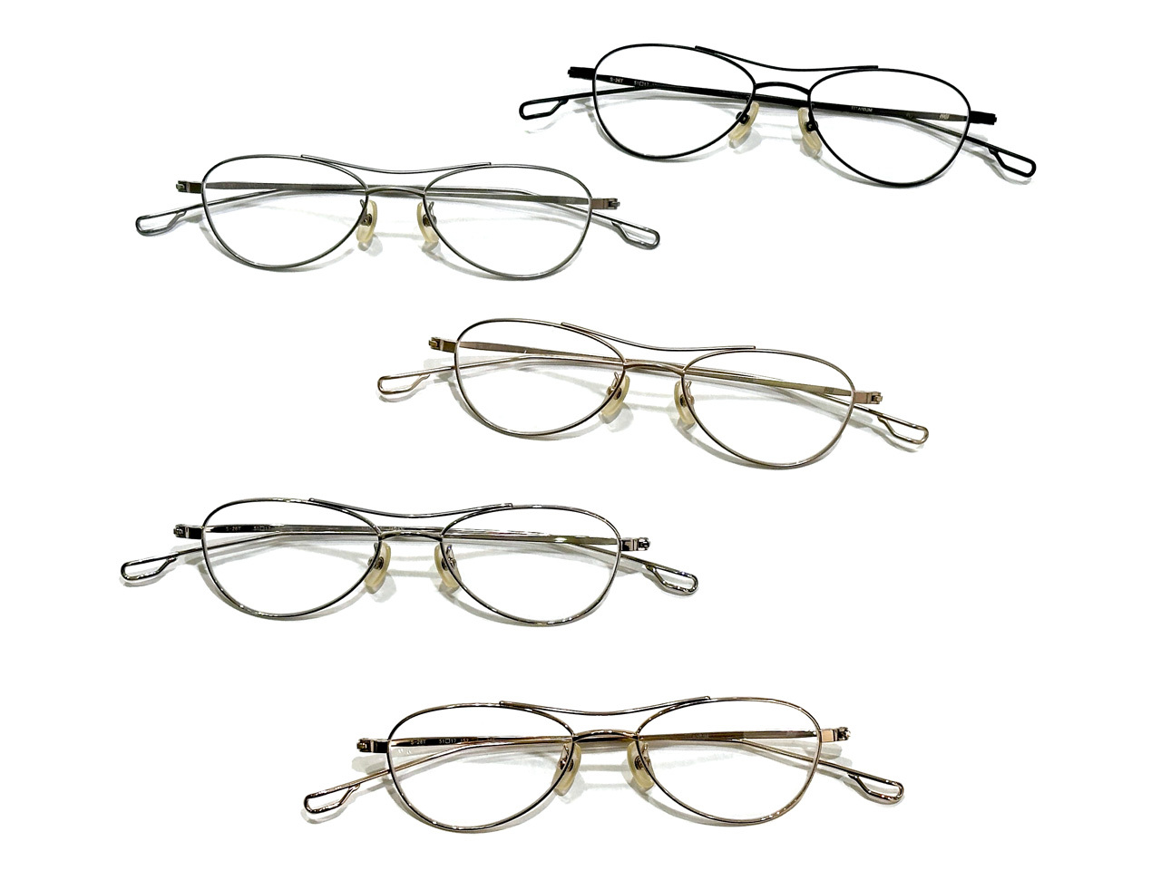 999.9 2024春の新作眼鏡フレームより、メタルフレーム4モデルが発売
