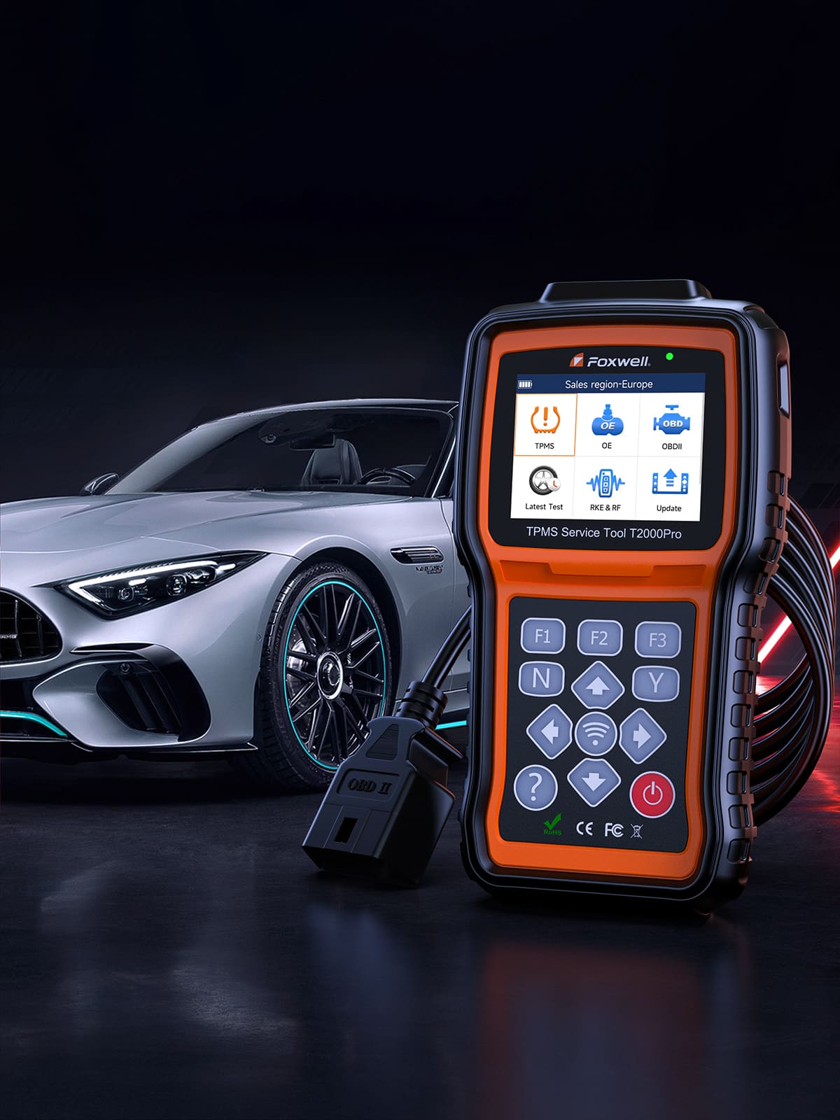 Foxwell T2000 Pro TPMS Tool Supports Activating, Relearning, Programmi