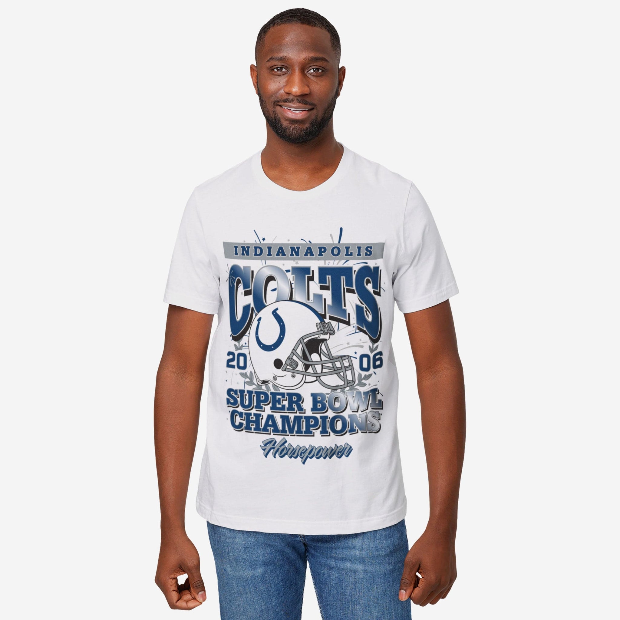 Indianapolis Colts Super Bowl Commemorative T-Shirt FOCO