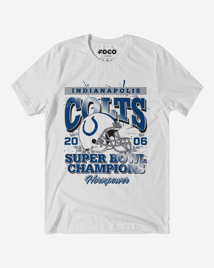 Indianapolis Colts Super Bowl Commemorative T-Shirt FOCO