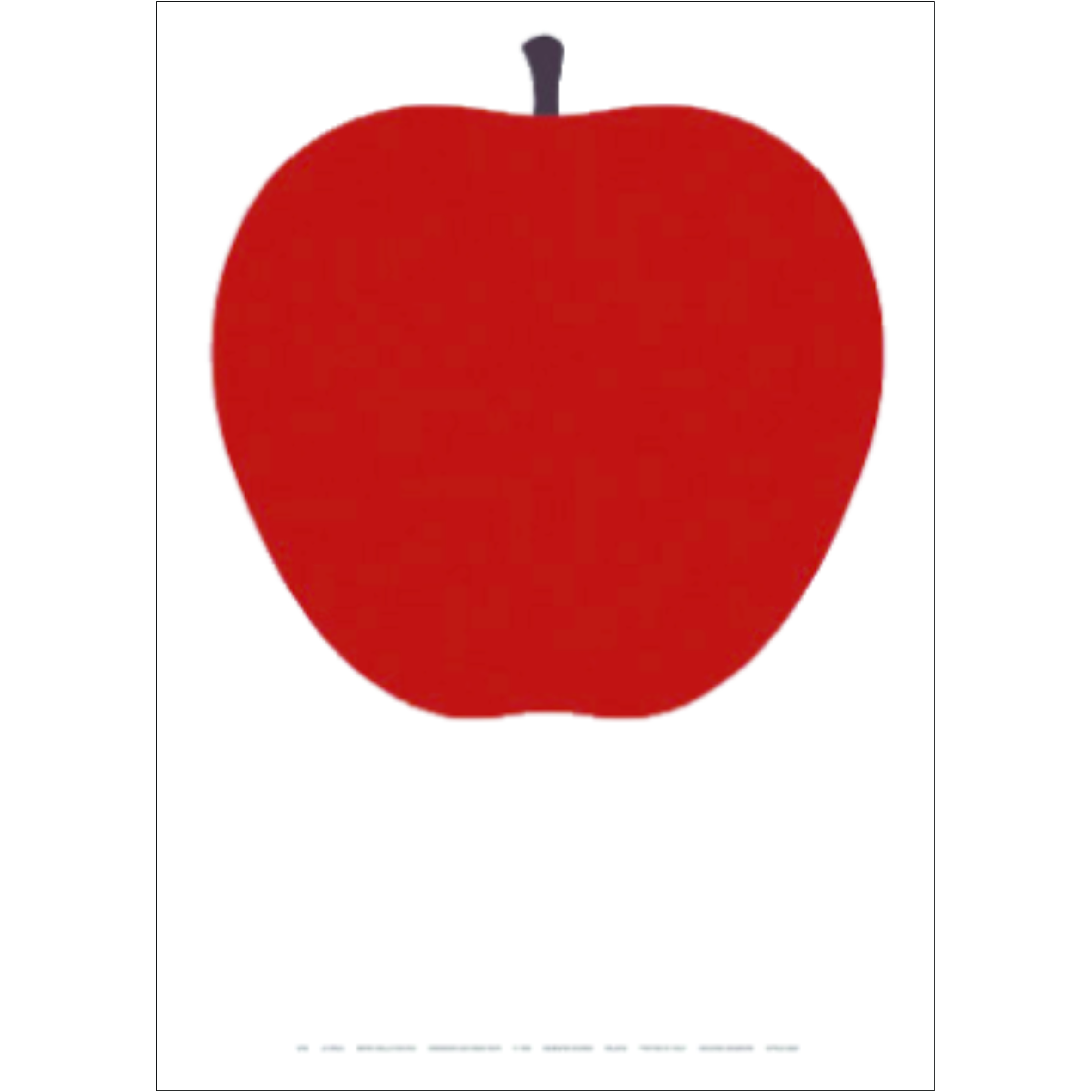 UNO, LA MEL50x70/エンツォ・マーリ【Enzo Mari】ポスター | アトリエ