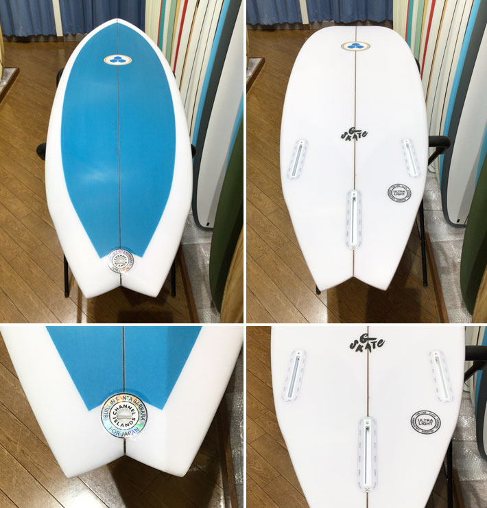 CHANNEL ISLANDS チャンネルアイランド G SKATE ジースケート 5'4 BLUE