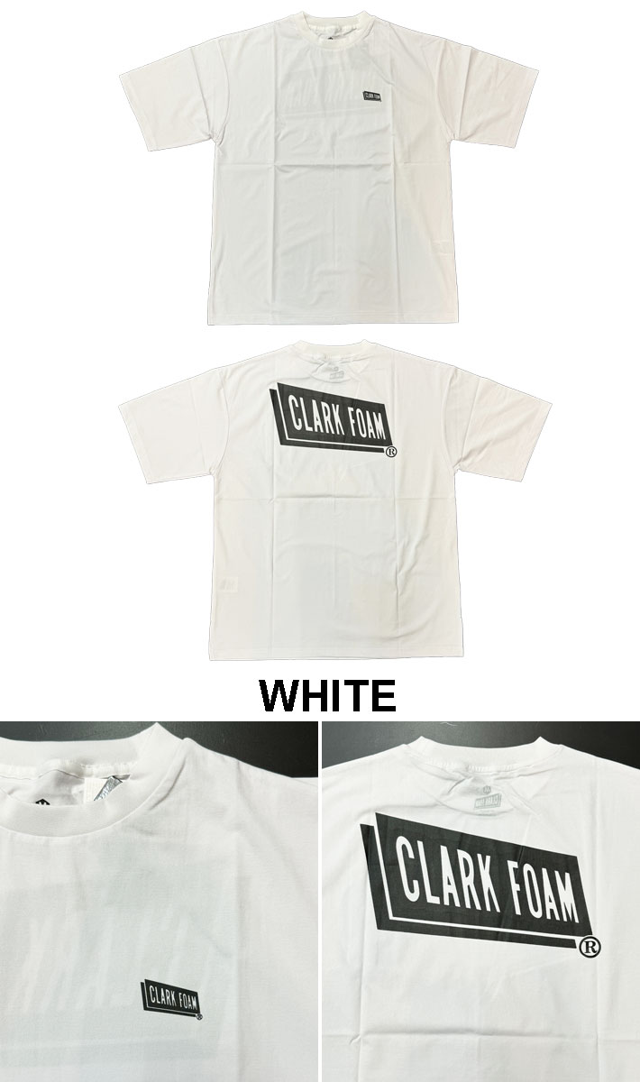2024 CLARK FOAM クラークフォーム Tシャツ ラッシュガード 半袖
