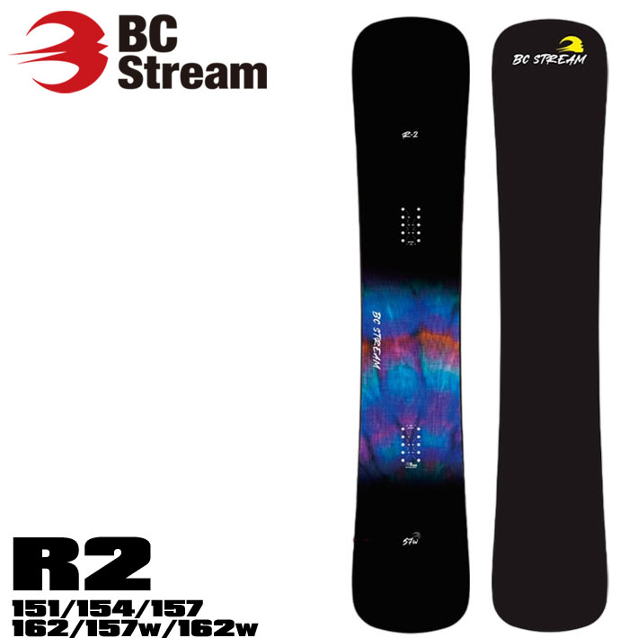 25-26 BC Stream スノーボード ビーシーストリーム R-2 R2 アールツー