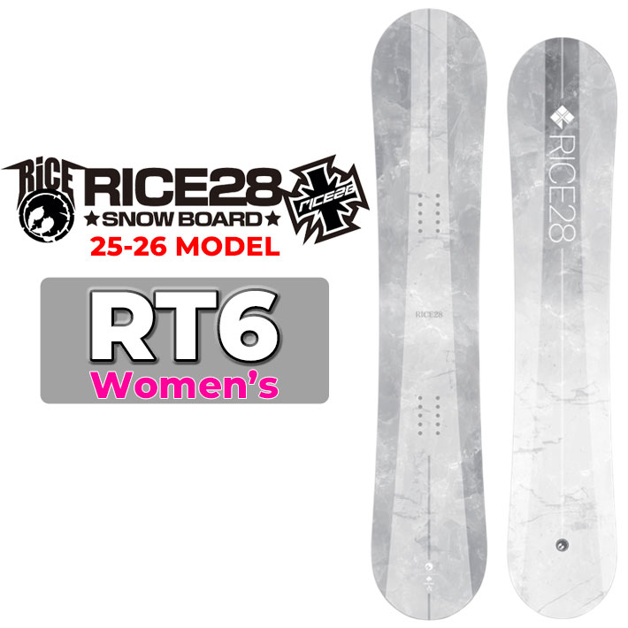 25-26 RICE28 スノーボード ライス 28 RT6 アールティー シックス