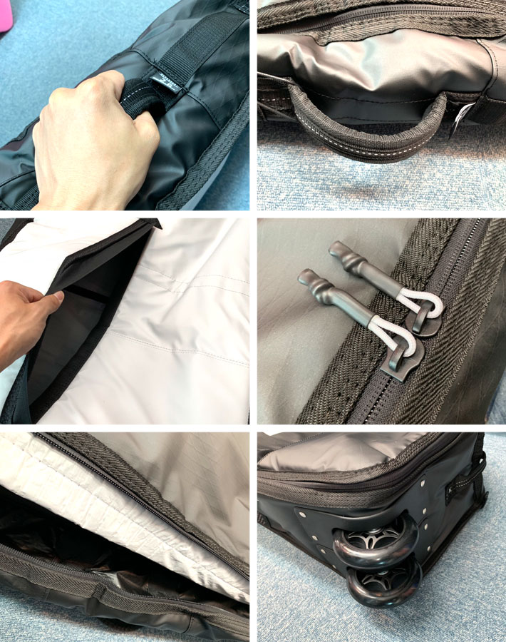 FCS サーフボード ハードケース ウィール付 TRAVEL2 [9'2] LONG BOARD