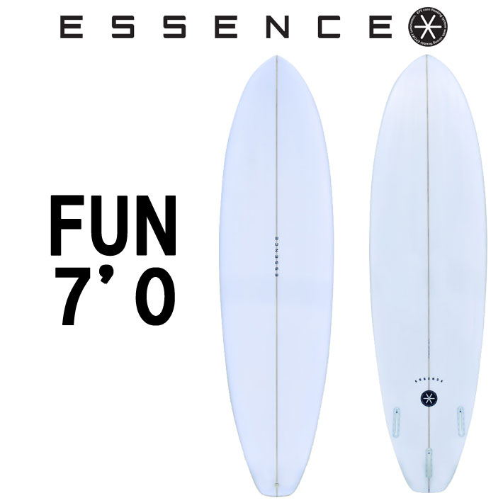 2025 ESSENCE BOARDS エッセンス サーフボード FUN 7.0ft CLEAR ファン