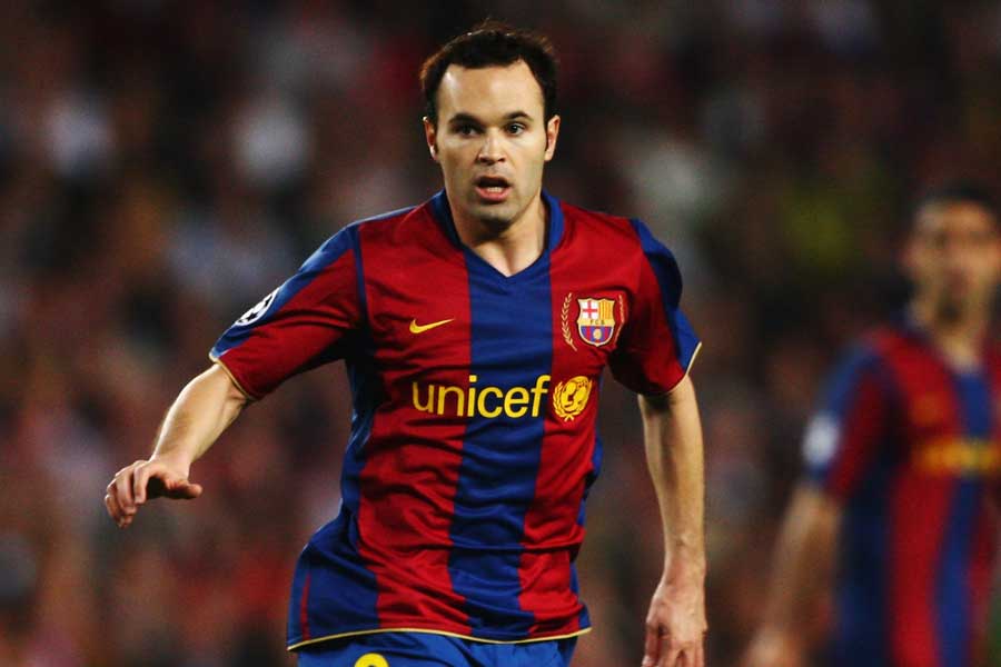 超激レア F.C.バルセロナ サッカーユニフォーム S 08-09 Aイニエスタ