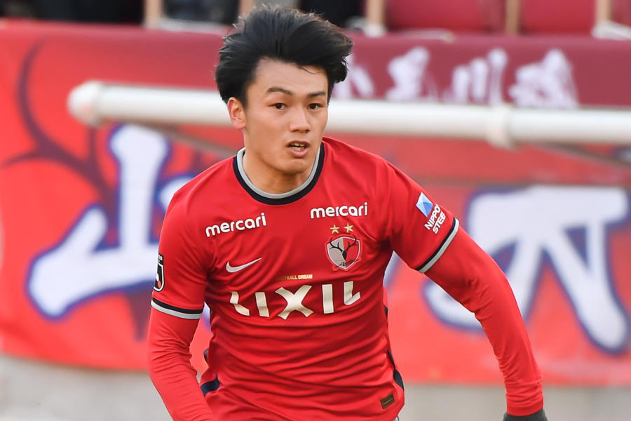 サークル・ブルージュFW上田綺世、新ユニフォーム着用報告 