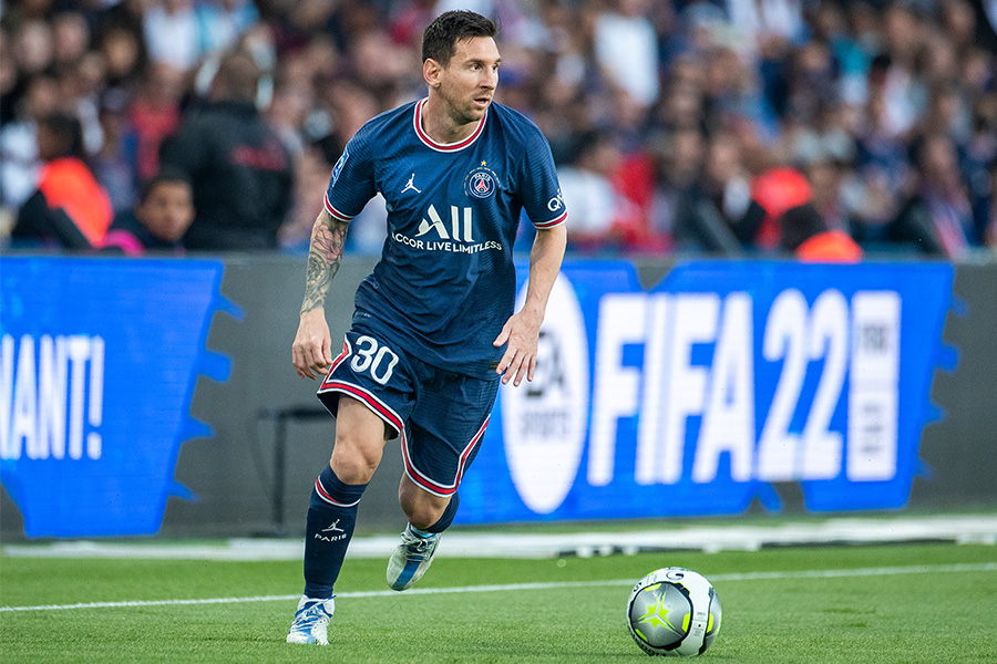 メッシ、PSG初年度で1000億円の経済効果 ユニフォーム売り上げ100万