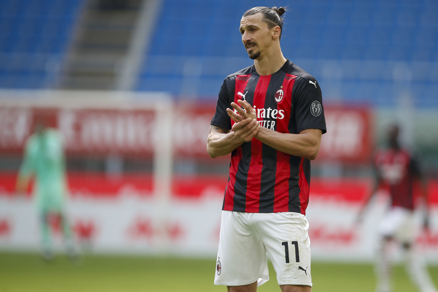 39歳イブラヒモビッチ、ミランと条件面で合意 週明けに契約延長の正式