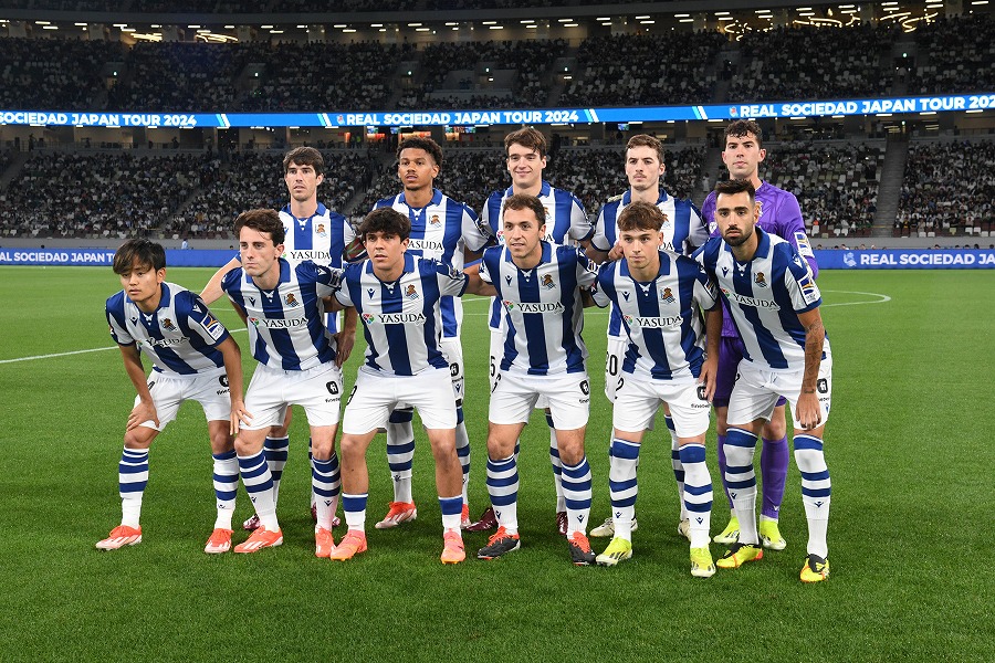 フォトギャラリー】久保建英が初の国立に！ REAL SOCIEDAD JAPAN TOUR