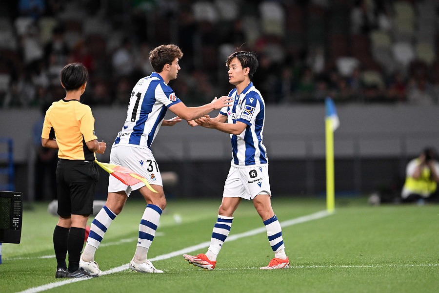 フォトギャラリー】久保建英が初の国立に！ REAL SOCIEDAD JAPAN TOUR