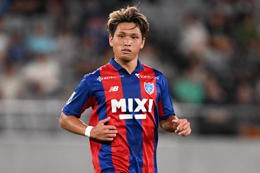 松木玖生、横顔アップ＆大将感にじむ渾身の瞬間に反響 「モデルさん