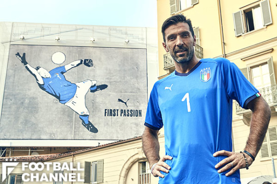 GKブッフォン、自身初の「フィールドプレーヤー用ユニ」着用へ。偉大