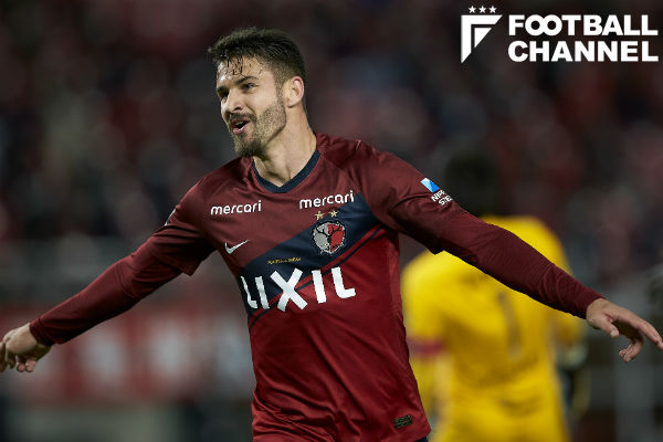 鹿島アントラーズFWエヴェラウド、鼻骨骨折で手術。今週中に全体練習に