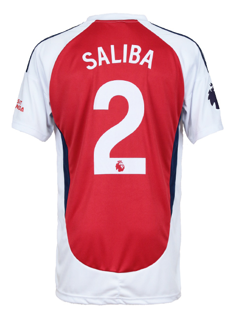 24-25 アーセナル No.2 サリバ】レプリカユニフォーム | 激安通販の