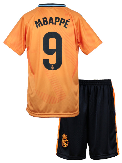 24-25 レアルマドリード(アウェイ) No.9 エムバペ】キッズ・ジュニア用