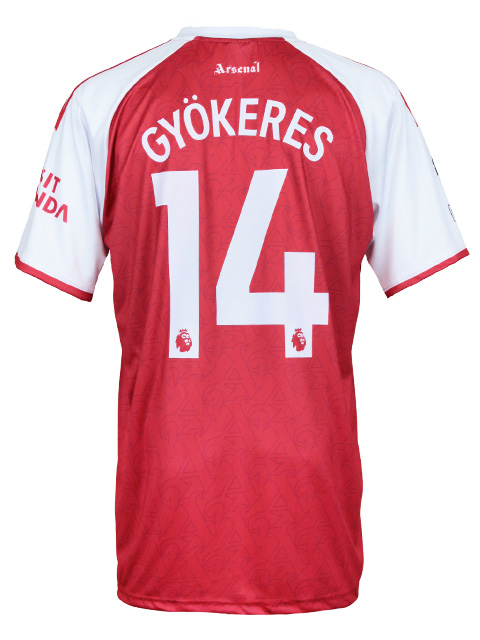 25-26 アーセナル No.14 ギェケレシュ】レプリカユニフォーム | 激安