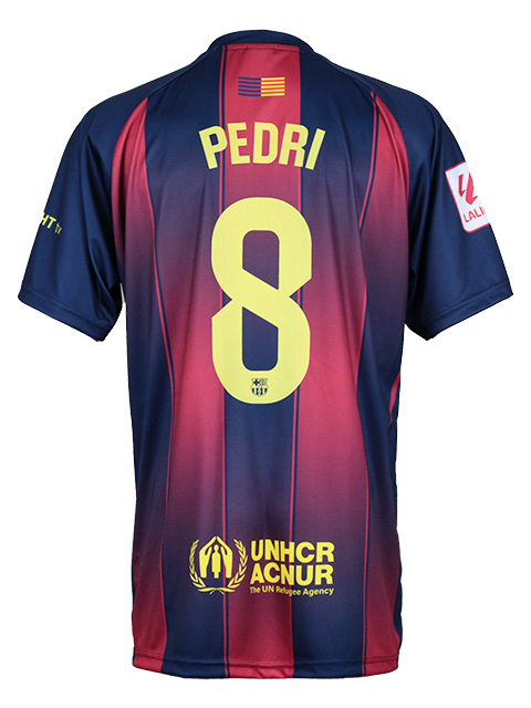 25-26 バルセロナ No.8 ペドリ】レプリカユニフォーム | 激安通販の