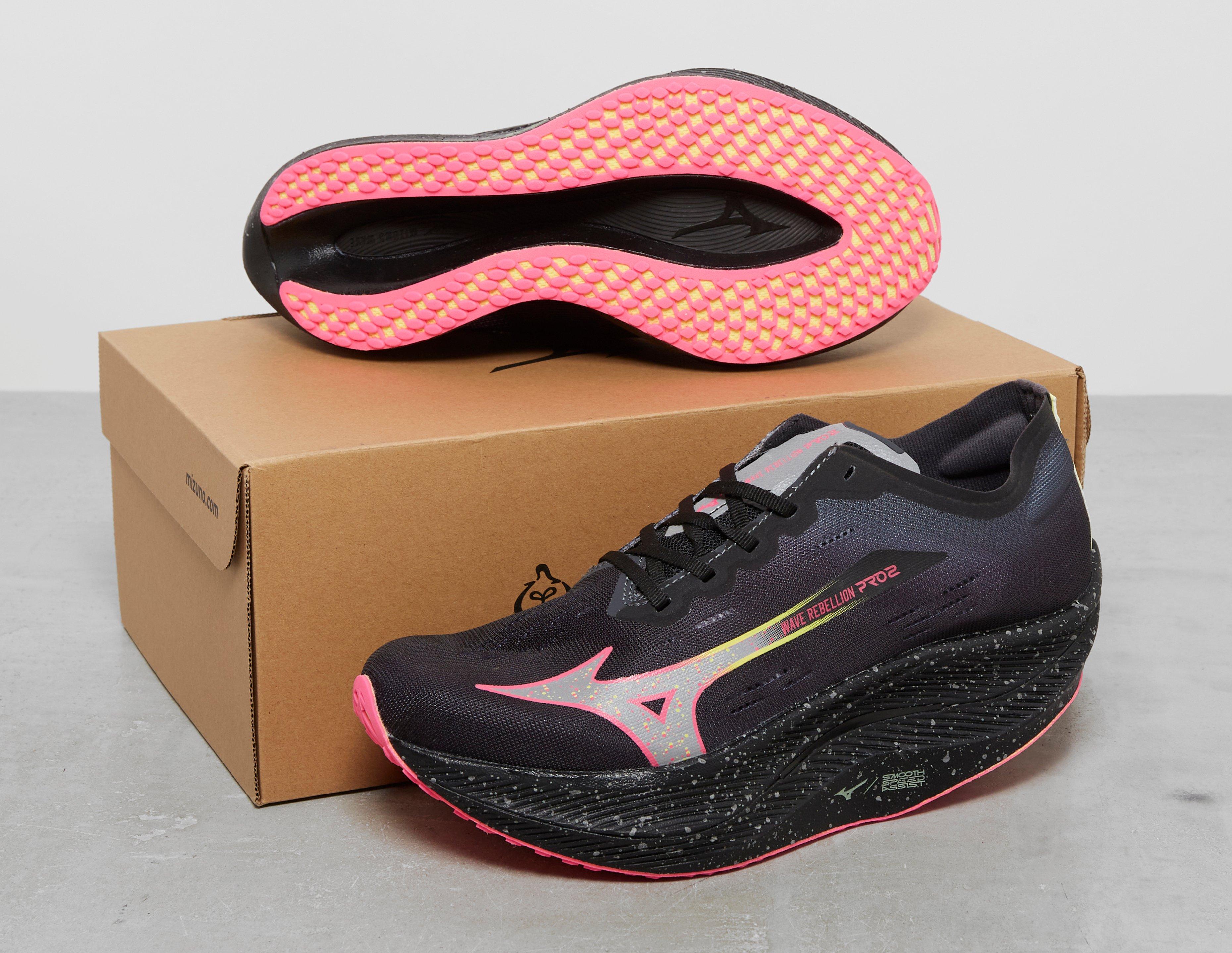 Black Mizuno Wave Rebellion Pro 2 | Footpatrol