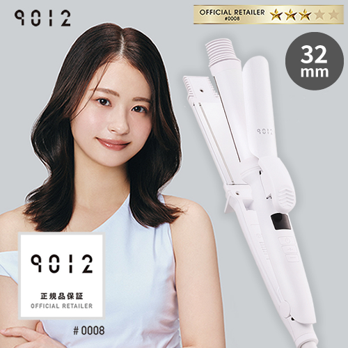 正規販売店/送料無料】クレイツ イオン 9012 イオン2WAYアイロン 32mm