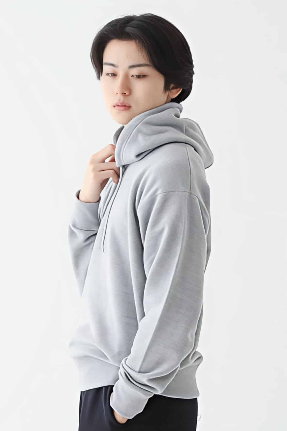 レギュラーウェイトスウェットパーカー[CROSS＆STITCH SP2252