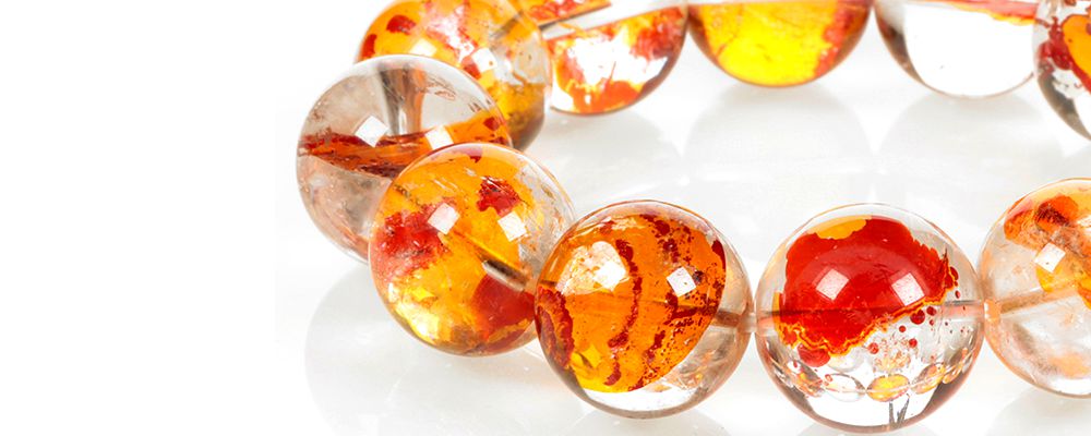 ライモナイトインクォーツ,ブレスレット｜最高級パワーストーン輸入