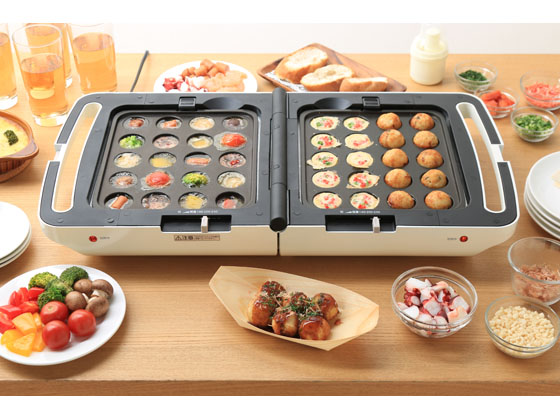 アイリスオーヤマ 両面ホットプレート用 たこ焼きプレート DPO-TP20