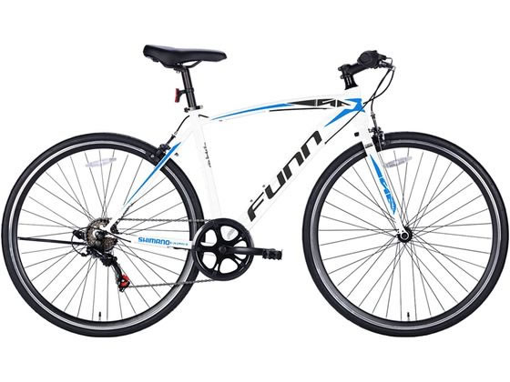 21Technology クロスバイク GT100 ホワイト ブルー 通販【フォレスト