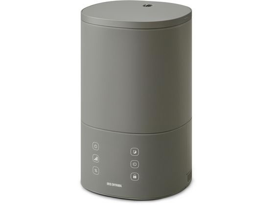 アイリスオーヤマ 上給水ハイブリッド加湿器 550ml グレー 通販