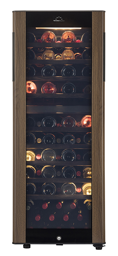 温度管理とデザインに優れた家庭用ワインセラー SG-196GD｜フォル