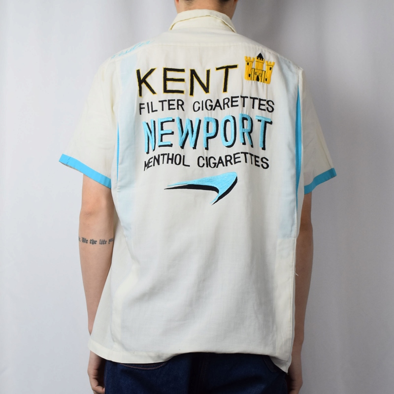 50年代 50s ビル ハマヤ 半袖 オープンカラーシャツ 開襟