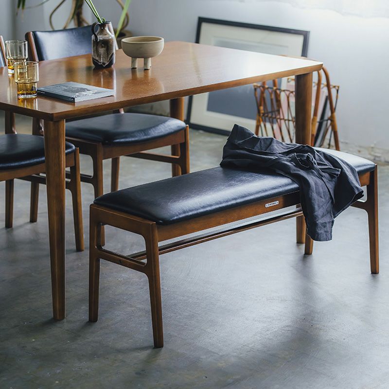 カリモク60+ ベンチスタンダードブラック（ウォールナット色塗装