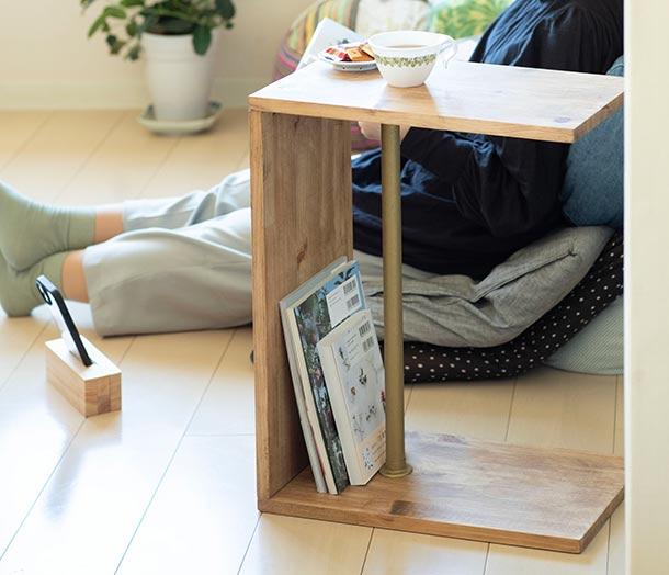 Kurasobi（くらそび）×フェリシモ女子DIY部 インテリアになじむコの字