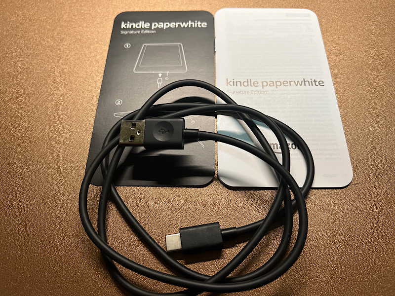 Kindle Paperwhite シグニチャー エディションを購入。画面が大きく