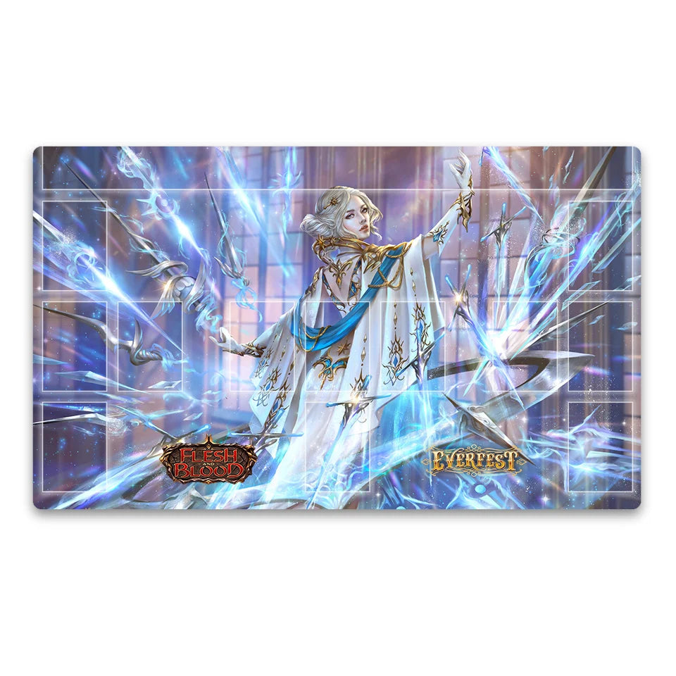Shimmers of Silver Playmat – FaB Foundry