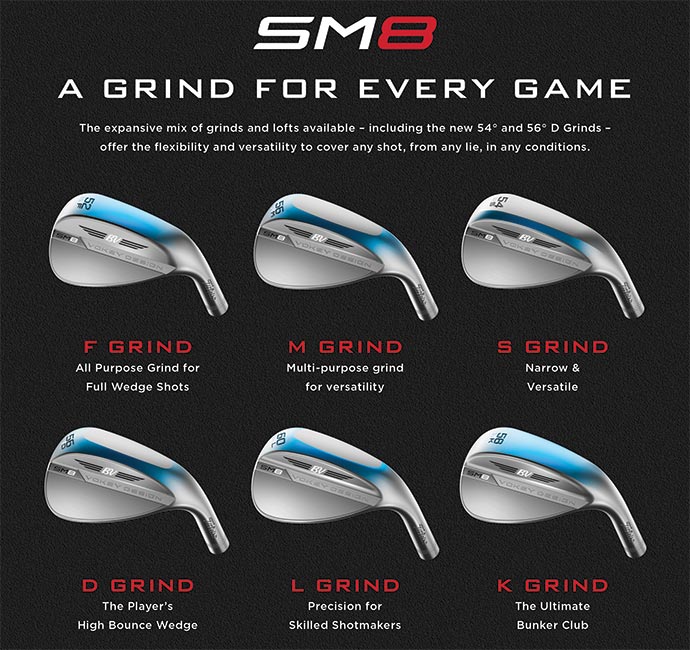 Titleist Vokey SM8 Brushed Steel Wedge - ゴルフ(GOLF) - ゴルフ用品