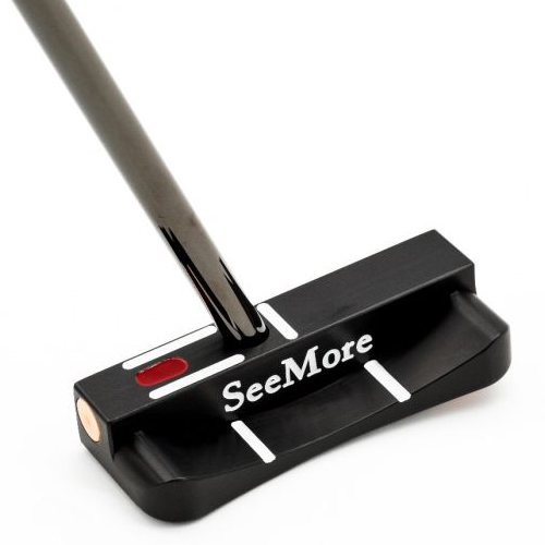 SeeMore Black Mini Giant Curve Back/Standard RST Putters - ゴルフ