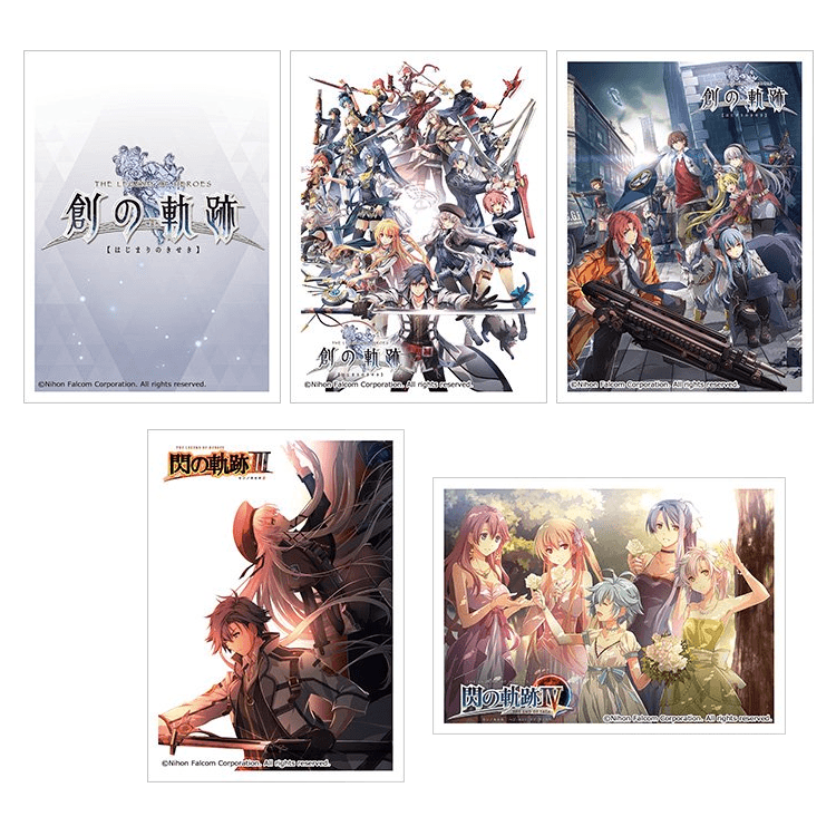 軌跡シリーズ スリーブ | 日本ファルコム 公式サイト