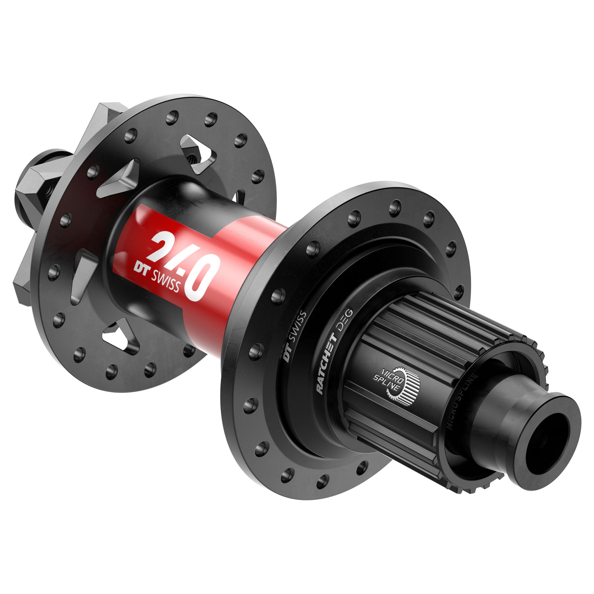 DT Swiss 240 DEG 12x148 32h Rear Hub - Black