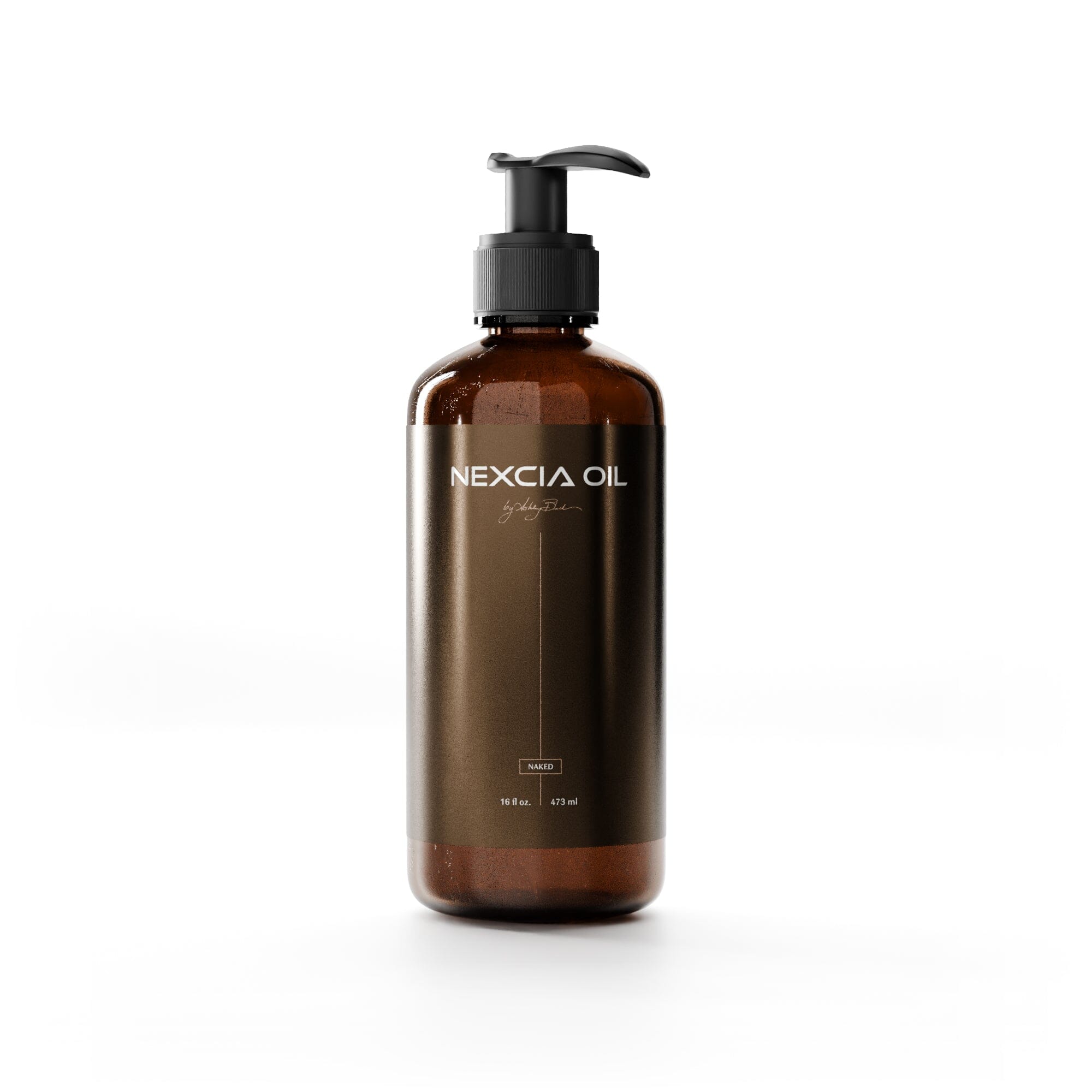 Nexcia Massage Oil 16oz Pump | Ashley Black
