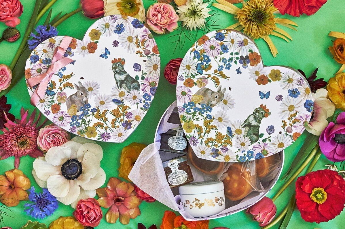 アフタヌーンティー×ナタリー・レテ第2弾、春らしい花やウサギの紅茶