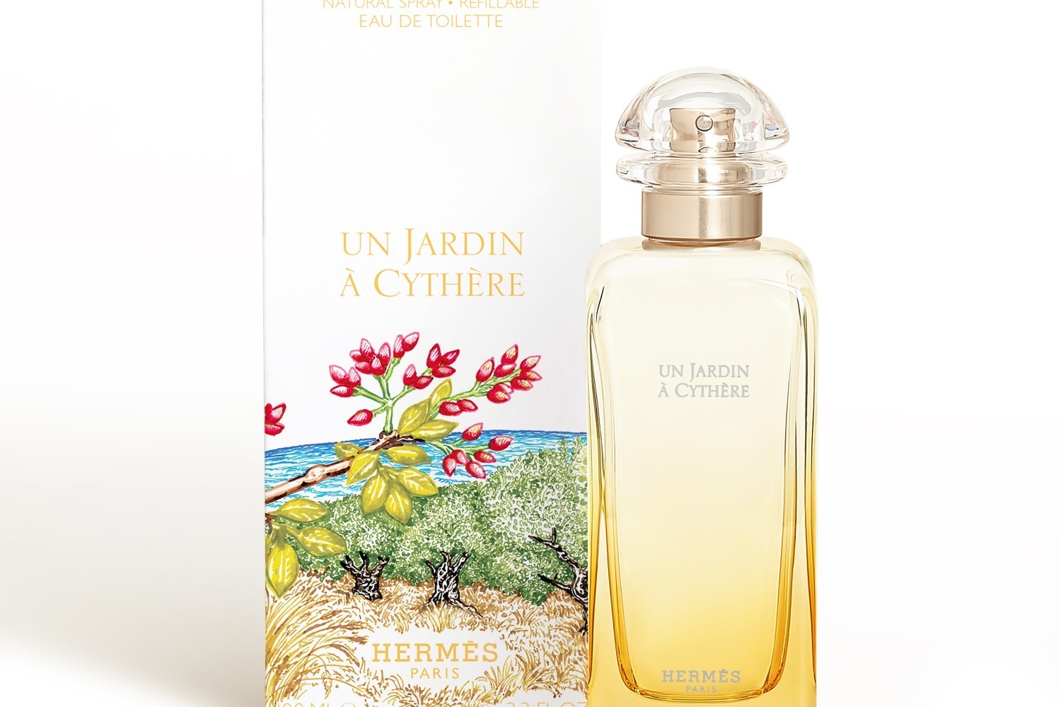 エルメス23年夏フレグランス「シテールの庭」黄金の草木やみずみずしい