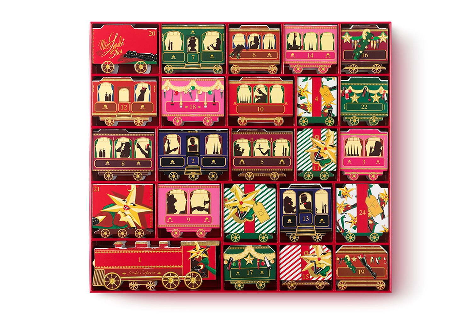 クリスチャン ルブタン23年クリスマスコフレ、“好みの色が選べる