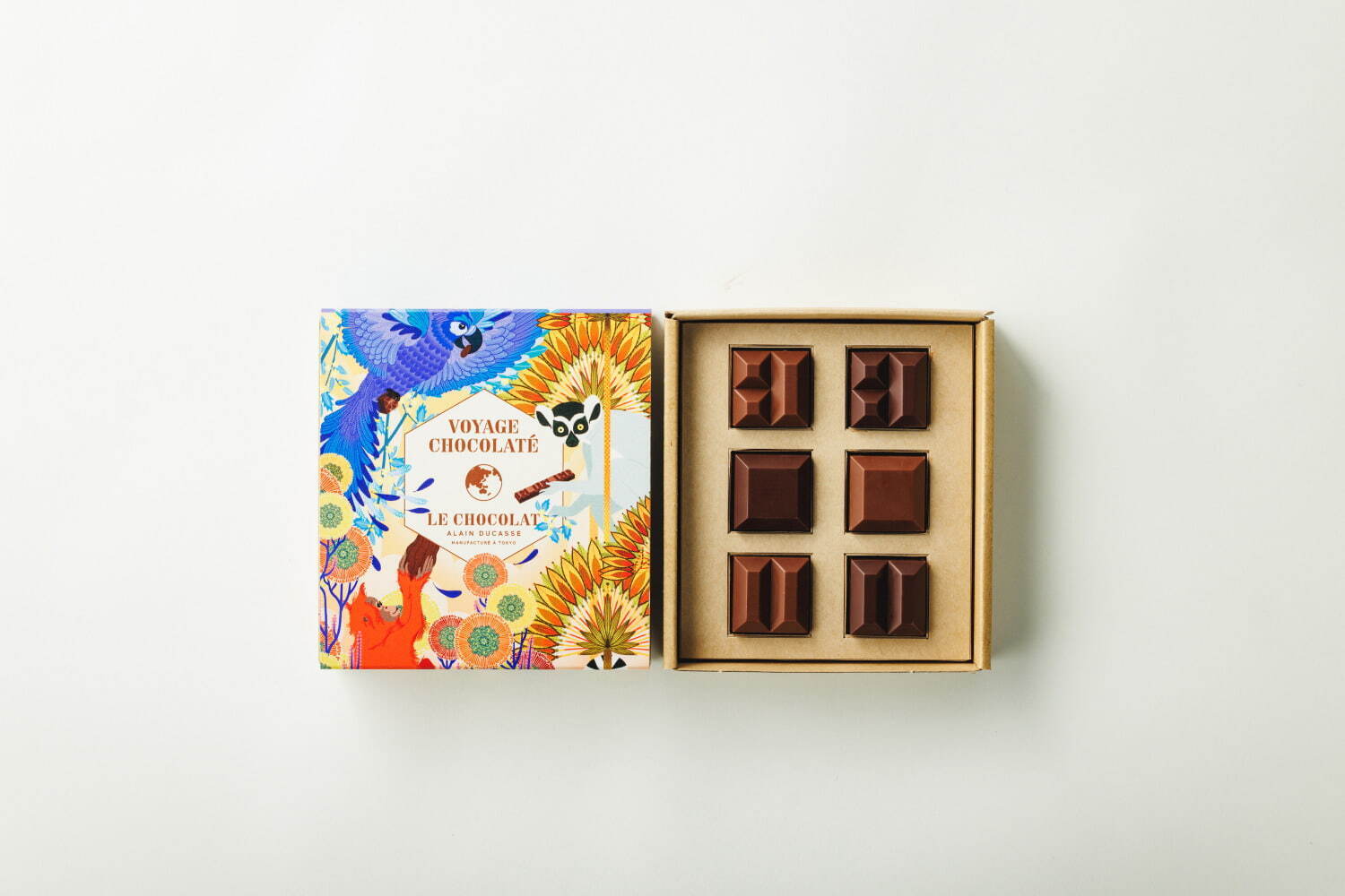 ル・ショコラ・アラン・デュカス24年バレンタイン、幾何学デザインの