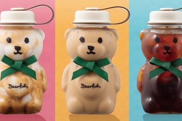 タリーズコーヒー“クマ型”ボトル「ベアフル ハグミーボトル