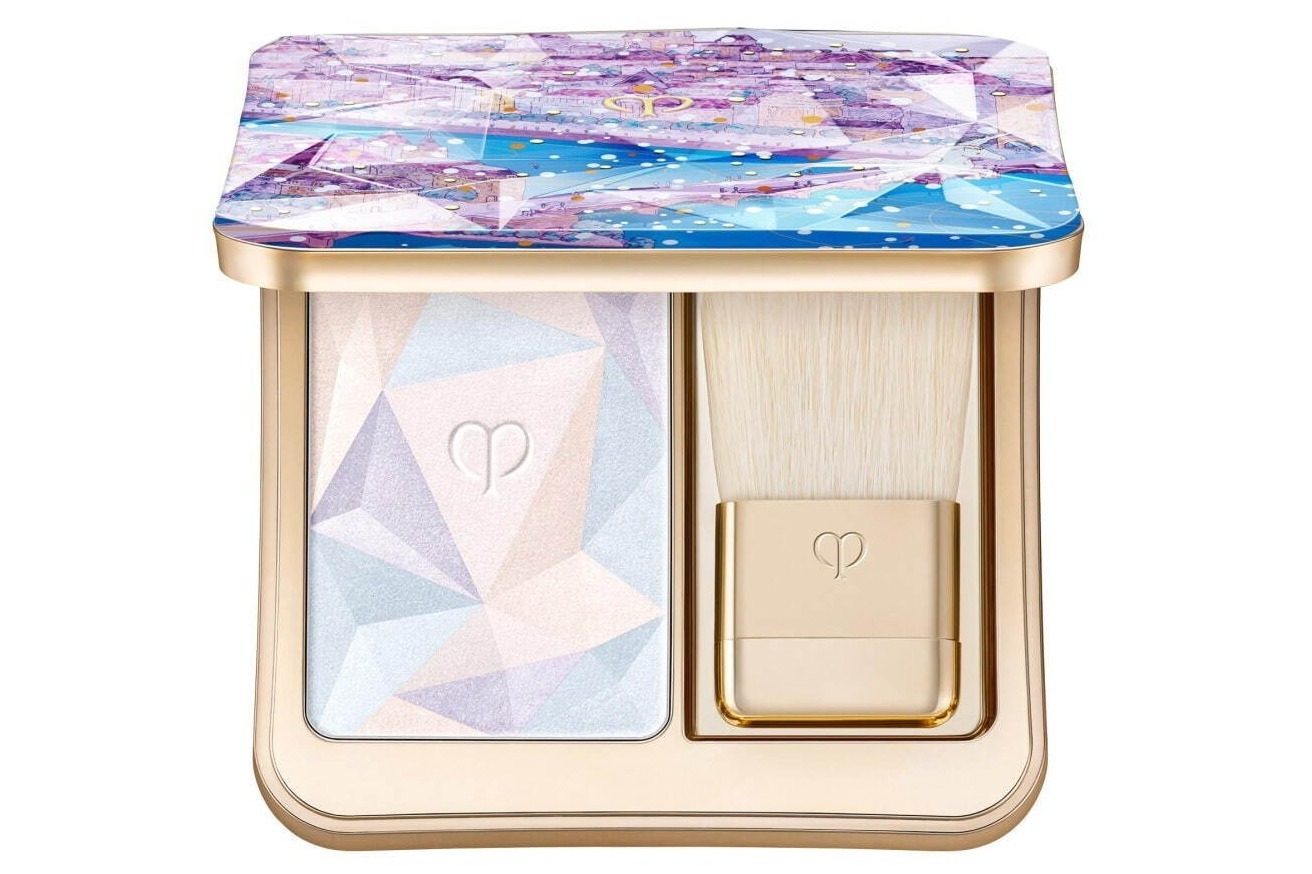 クレ・ド・ポー ボーテ24年クリスマスコスメ、“雪の結晶”ブルーの透明